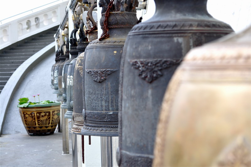 Thailand, Bangkok, Wat Saket